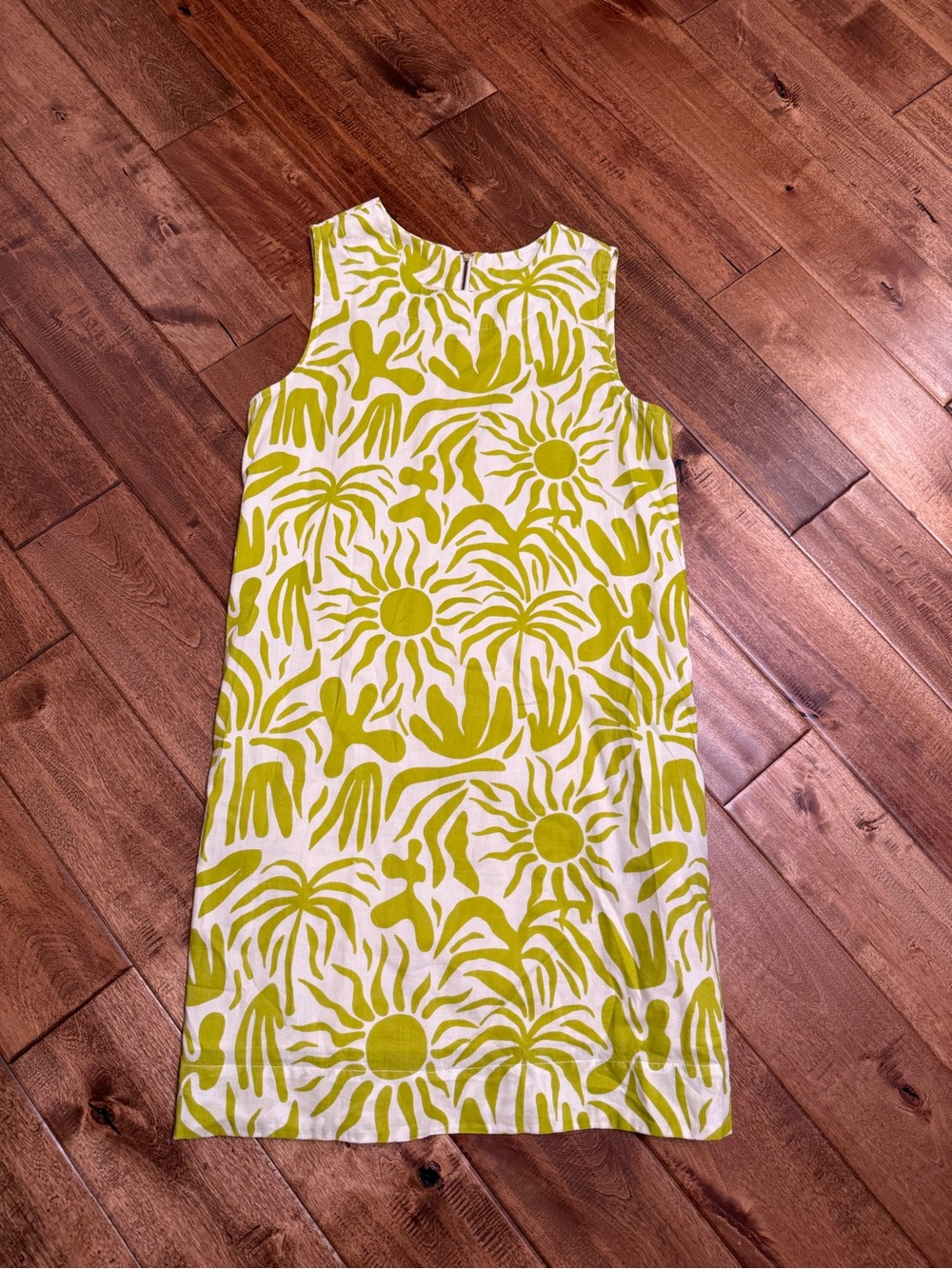 Olivia James the label green shift dress small